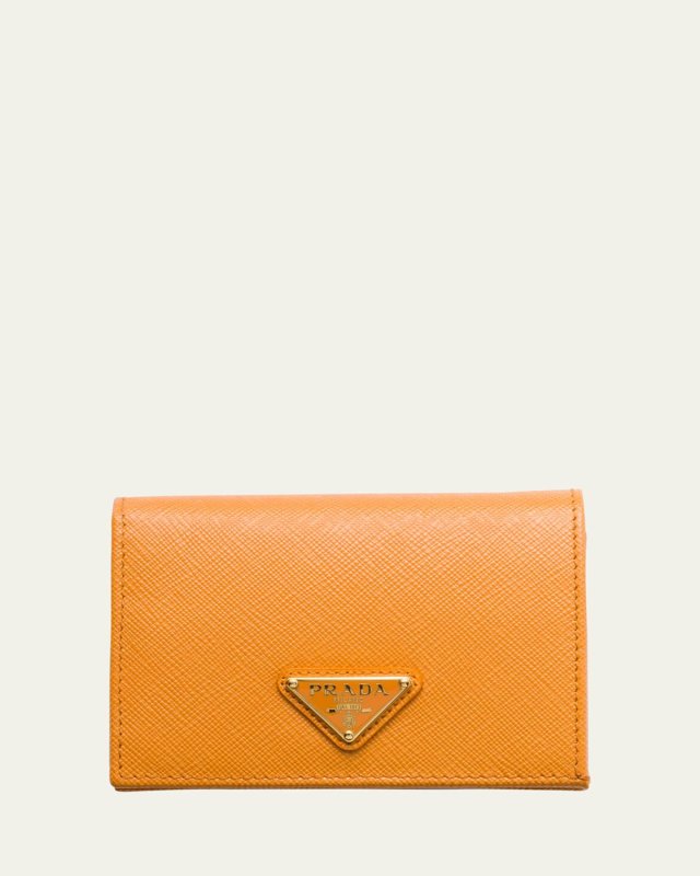 Small Saffiano Leather Wallet